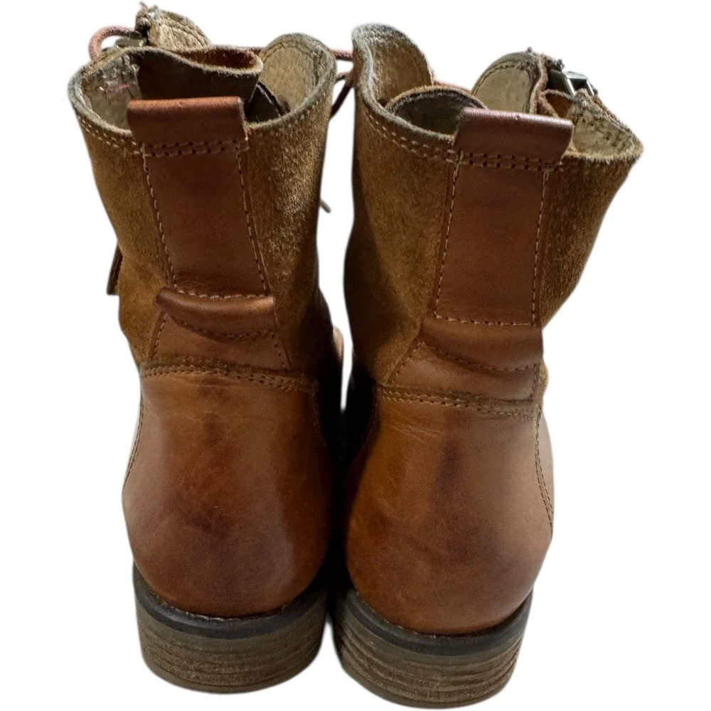 Tara M Leena Leather & Suede Lace Up Zip Ankle Boots Women's Size 39 Euro
8.5 US - Picture 4 of 7